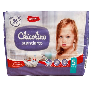 Подгузники Chicolino Standarto 5 (11 – 25 кг), 36 шт