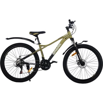 Велосипед SPARK AXION (колеса – 26", алюминиевая рама – 15") оливковый с черным