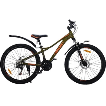 Велосипед SPARK AXION (колеса – 26", алюминиевая рама – 13") темно-оливковый