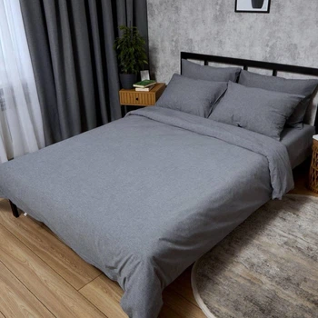 Комплект постельного белья Moon&Star Вареный Хлопок Stone Luxe King Size 220x240 наволочки 4х50х70 (MS-820012148)