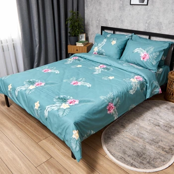 Комплект постельного белья Moon&Star Полисатин Premium Tropical Dream Полуторний 143х210 наволочки 2х50х70 (MS-820012301)