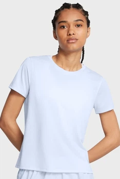 Жіноча блакитна футболка UA LAUNCH SHORTSLEEVE Under Armour XS 1382434-464