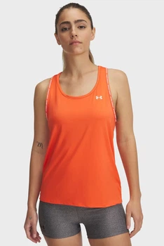 Жіноча помаранчева майка Tech Knockout Tank Under Armour XS 1389851-847
