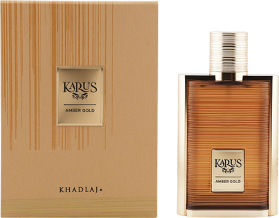 Woda perfumowana unisex Khadlaj Karus Amber Gold 100 ml (6291107975849)