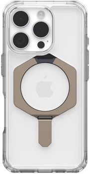 Etui plecki Urban Armor Gear Plyo XTE do Apple iPhone 16 Pro Clear/Titanium (114490114G36)