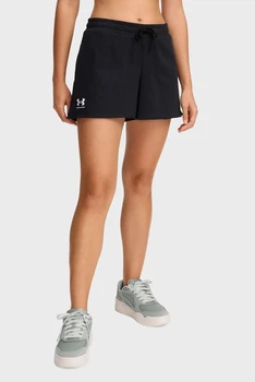 Жіночі чорні шорти UA Rival Terry Short Under Armour M 1389657-001