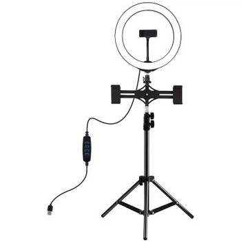 Набор блогера Puluz Ring USB LED lamp 10"+ tripod 1.1m (PKT3053B)