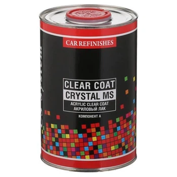 Лак автомобильный акриловый CS SYSTEM Clear Coat MS Crystal 1 л