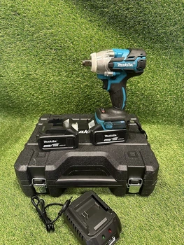 Акумуляторний гайковерт Makita DTW401 48V/6Ah потужний безщітковий гайковерт Макіта з великим набором інструментів в кейсі