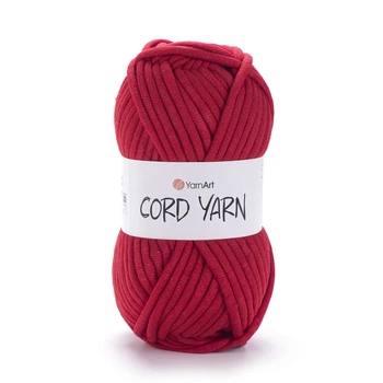 Пряжа пухка YarnArt Cord Yarn 250г пряжа для макраме червона (№773)