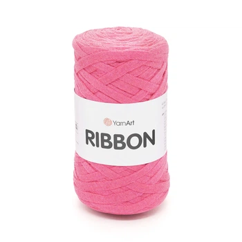 Пряжа плоска YarnArt Ribbon 250г для макраме в'язання рожево-лилова (№779)
