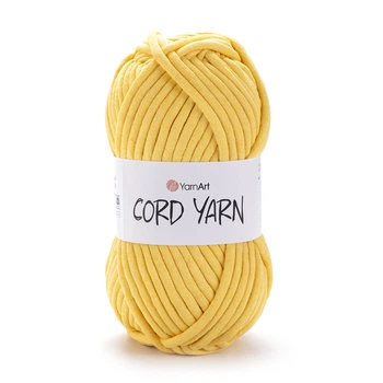 Пряжа пухка YarnArt Cord Yarn 250г пряжа для макраме жовта (№764)