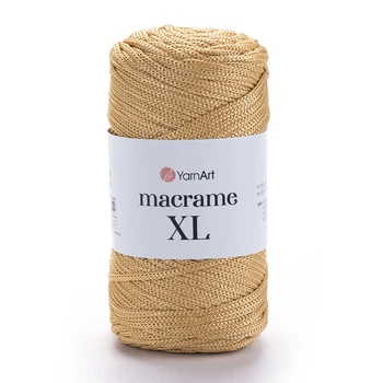 Шнур YarnArt Macrame XL поліефірний для макраме 3мм 250гр 130м гірчиця (№155)