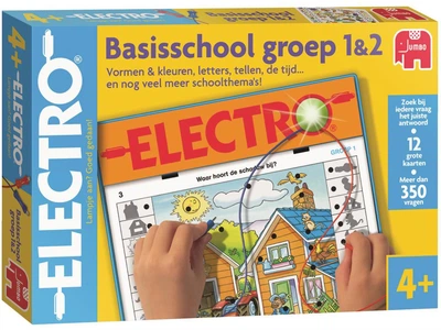 Настільна гра Jumbo Electro базова група 1 і 2 (8710126195611)
