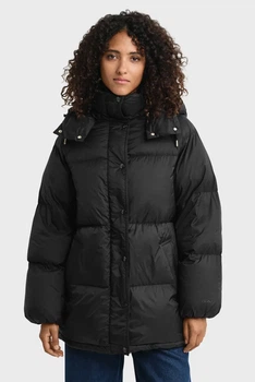 Жіночий чорний пуховик LENGTH Gant M 4700400