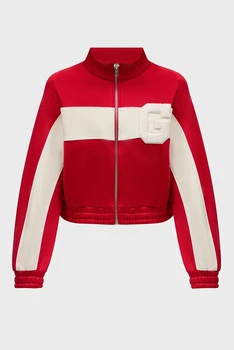 Жіноча червона спортивна кофта G-BADGE ZIP TRACKSUIT Gant S 4200491
