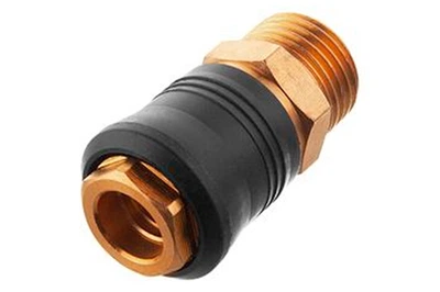 Швидкозйомне з'єднання Intertool із зовнішнім різьбленням 1/2" латунь (PT-1817)
