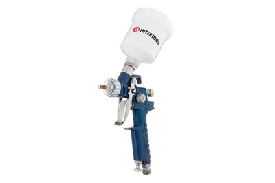 Пневмопистолет лакокрасочный HVLP Intertool верхний бак 125 мл x 0.8 мм (PT-0101)