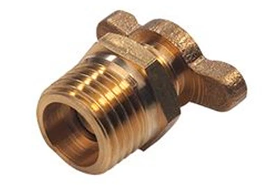 Клапан зливний для компресорів Intertool 1/4" баранчик (PT-5021)
