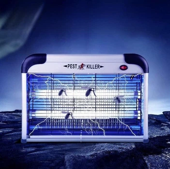 Инсектицидная лампа Pest Killer MT-012 12W ультрафиолетовая от насекомых