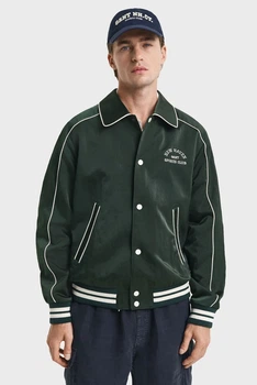 Чоловіча темно-зелена куртка SPORT CLUB VARSITY Gant XL 7006530