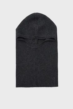 Жіноча сіра вовняна балаклава LOUNGEWEAR BALACLAVA Gant OS 4910049