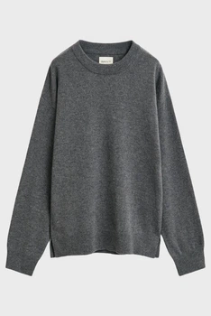 Жіночий сірий вовняний джемпер SUPERFINE Gant XS 4805352