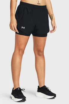 Жіночі чорні шорти UA Fly By 2-in-1 Shorts Under Armour S 1382440-001