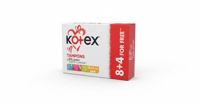 Тампоны Kotex Super 8+4 шт