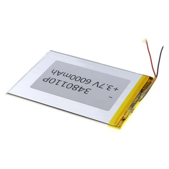 Внутренний аккумулятор 3480110Р 116*80*3,5 6000mAh 3.7V