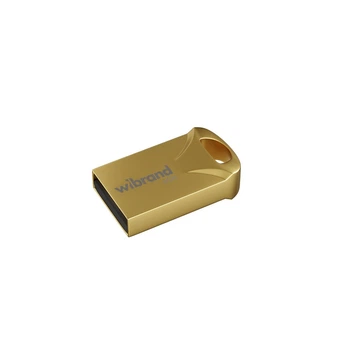 Флеш-накопитель Wibrand USB 2.0 Hawk 4Gb Gold