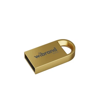 Флеш-накопитель Wibrand USB 2.0 Lynx 64Gb Gold