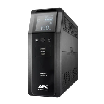 Джерело безперебійного живлення APC Back UPS Pro S 1600VA/720W, LCD, USB, 6+2 C13, (BR1600SI)