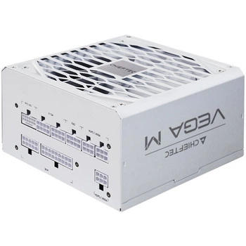 Блок живлення 1000W Chieftec VEGA PPG-1000-CW ATX 3.1 135mm, 80+ Золотистий, Fully modular, БІЛИЙ, Retail
