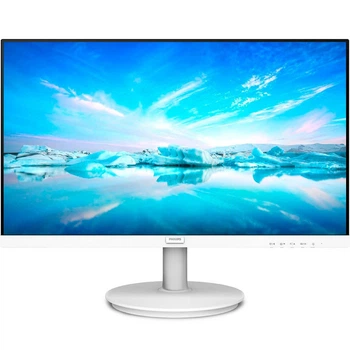 Монітор TFT 23.8" Philips 241V8AW, IPS, 75Hz, VGA, HDMI, колонки, білий