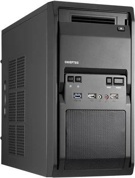 Корпус Chieftec LIBRA LT-01B-OP mATX, без Блок живлення, Чорний