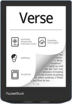 Електронна книжка PocketBook Verse (PB629) Яскраво-Синій