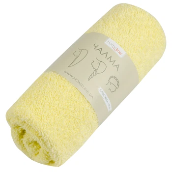 Рушник Home Line 120104571 Махрова тканина Світло-жовтий