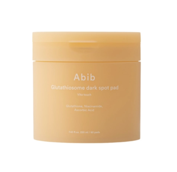 Піди для обличчя, що освітлюють Abib Glutathiosome Dark Spot Pad Vita Touch, 60 шт