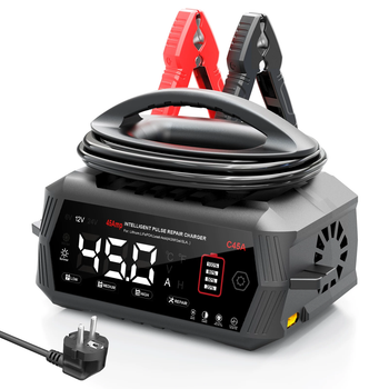 Автоматическое зарядное устройство HTRC C45A 12V 45A / 24V 18A для кислотных, гелевых GEL, AGM и LiFePO4 аккумуляторов