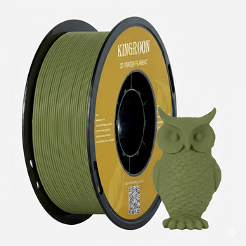 Філамент Kingroon PLA Basic пластик для 3D принтера 1 кг 1.75 мм хакі