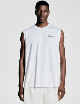 Майка H&M М0139253 (12676051) колір білий (М0139253 - 223194)