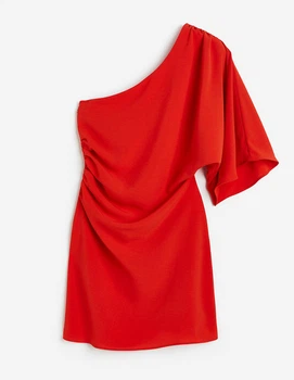 Сукня H&M Ж1125396 (12033987) колір помаранчевий (Ж1125396 - 222400)