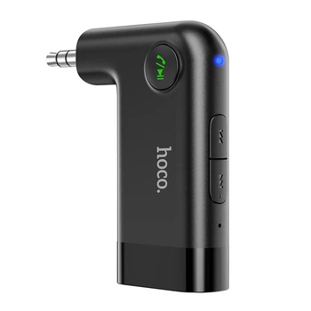 Bluetooth-ресивер HOCO E53 Dawn Sound AUX 3.5 мм BT5.0 145mAh для авто (1690EDC661A4)