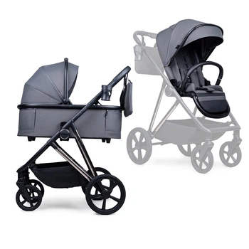 Універсальна коляска 2в1 Ninos Amor Deep Grey