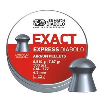 Пульки JSB Diablo Exact Express 500 шт. (546257-500) JSB 546257-500 1041408