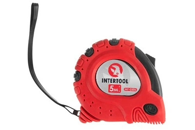 Вимірювальна рулетка Intertool 5 м х 25 мм супер-магніт MT-0306