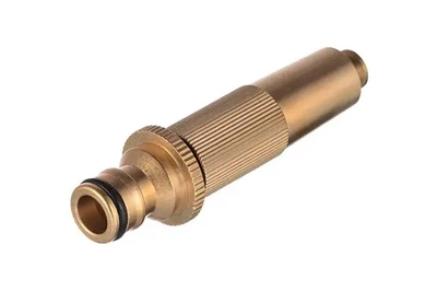 Наконечник насадка для шланга поливочного латунный Intertool Storm 1/2" с плавной регулировкой