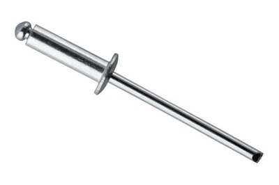 Заклепки вытяжные с плоской головкой Intertool 4.0 х 14 мм (в упаковке 50 шт.)