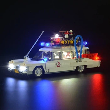 Комплект світлодіодного освітлення GEAMENT, сумісний з набором Lego 21108 «Мисливці за привидами: Ecto-1» (версія 2014)